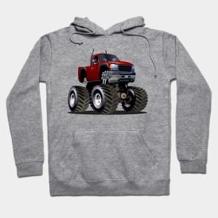 Cartoon monster truck Hoodie